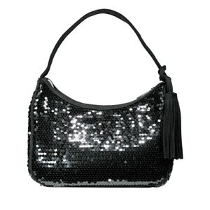 Black Sequin Shoulder Bag Avon NWT